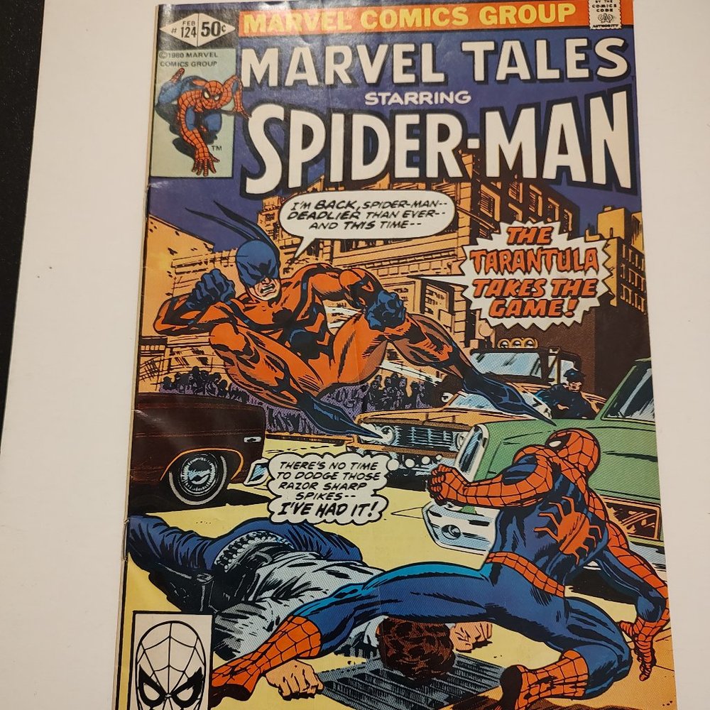MARVEL TALES #124 (REPRINTS AMAZING SPIDERMAN #147)  THOR  BLACK BOLT  TARANTULA